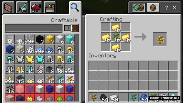 Ruda daraxtlari — Minecraft mod, rasm 4