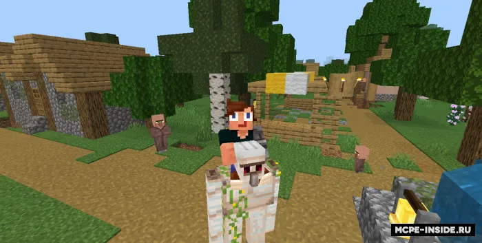 Qo'lga o'rgatiladigan va aqlli temir golem — Minecraft mod, rasm 2