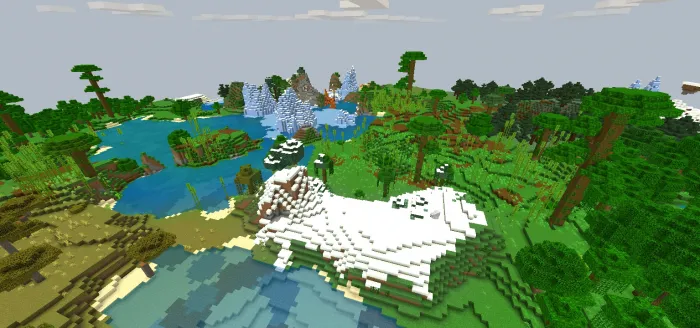 Mikro biomlar — Minecraft mod, rasm 1