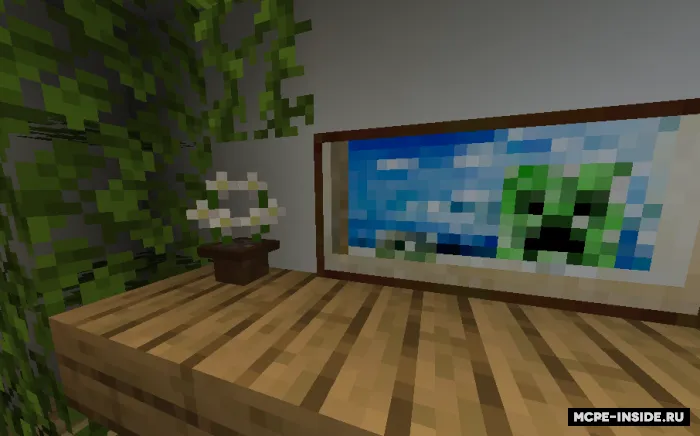 Gul bilan ko'proq bezaklar — Minecraft mod, rasm 2