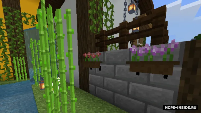 Gul bilan ko'proq bezaklar — Minecraft mod, rasm 4