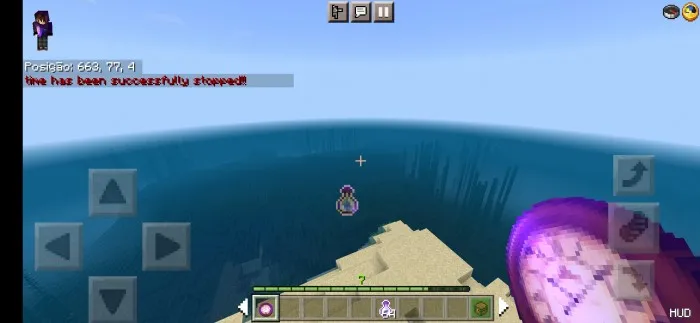 Vaqtni to'xtatuvchi soat — Minecraft mod, rasm 1