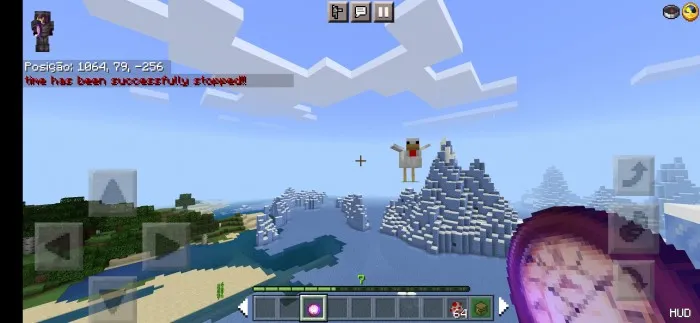 Vaqtni to'xtatuvchi soat — Minecraft mod, rasm 4