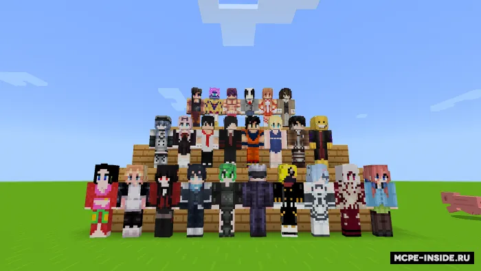 Anime Dunyo — Minecraft mod, rasm 1