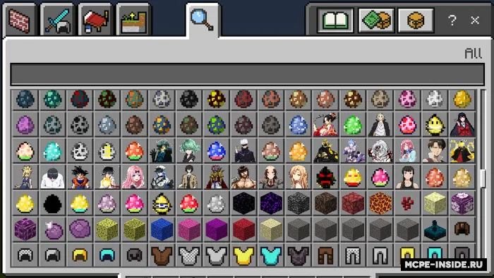 Anime Dunyo — Minecraft mod, rasm 2