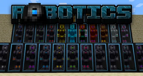 Robotics — Minecraft mod, rasm 1