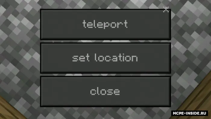 Teleportatsiya to'pi — Minecraft mod, rasm 1