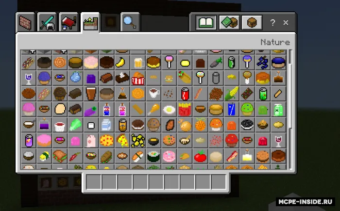 Oziq-ovqat plyus — Minecraft mod, rasm 3