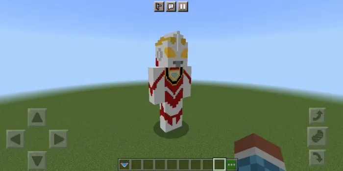Ultraman Gaia — Minecraft mod, rasm 1