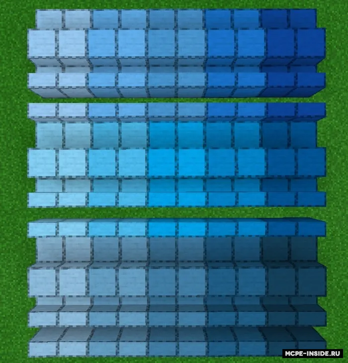 Rangli silliq tosh — Minecraft mod, rasm 1