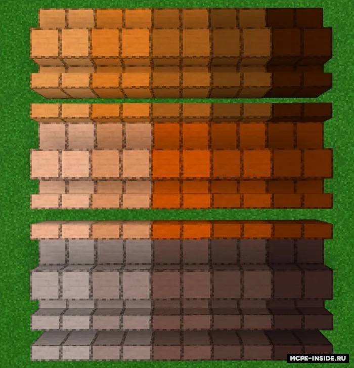Rangli silliq tosh — Minecraft mod, rasm 2