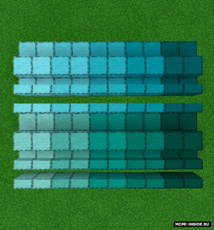 Rangli silliq tosh — Minecraft mod, rasm 3