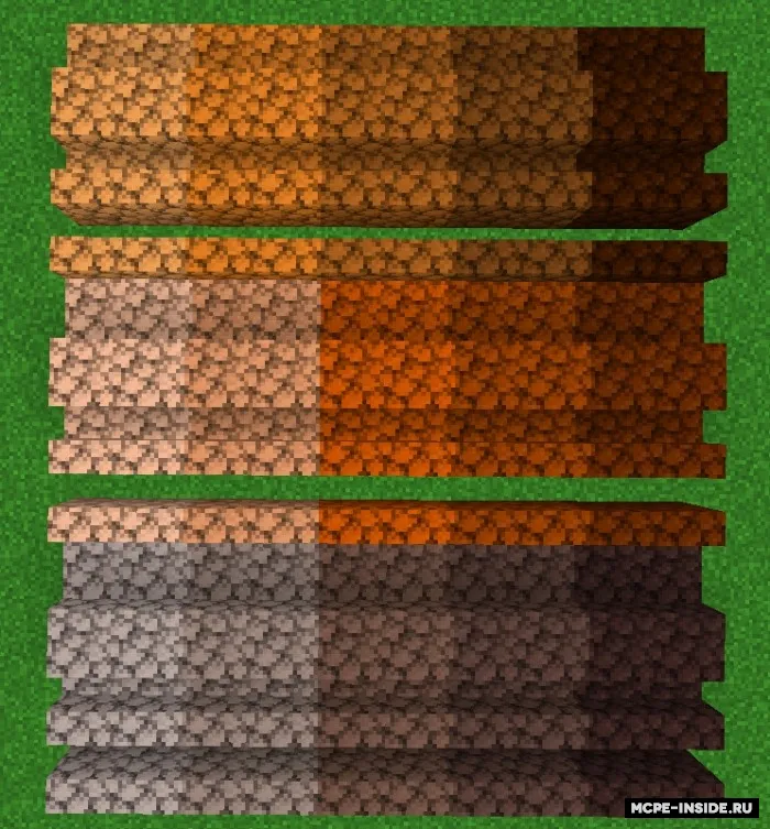 Tosh ranglari — Minecraft mod, rasm 2