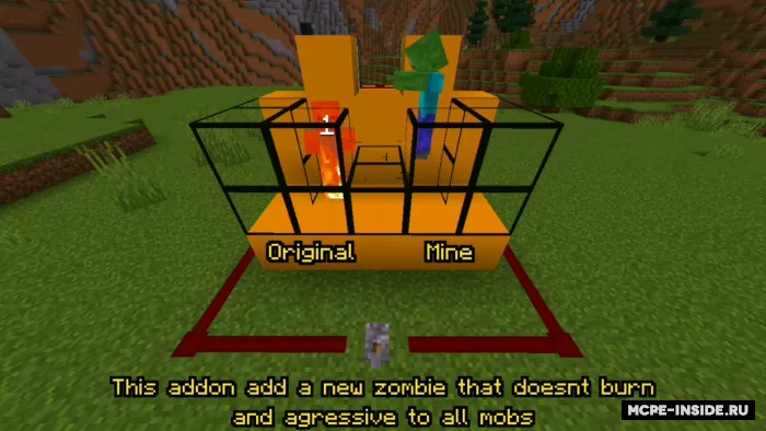 Oddiy Zombi Apokalipsisi — Minecraft mod, rasm 1