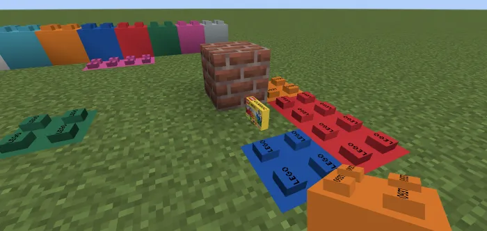 Lego bloklari — Minecraft mod, rasm 2