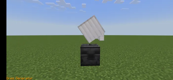 Ruda generatori — Minecraft mod, rasm 2