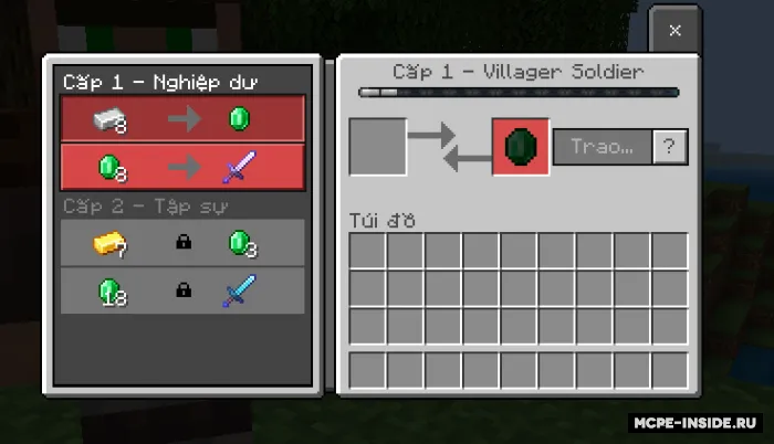 Askar qishloq aholisi — Minecraft mod, rasm 4