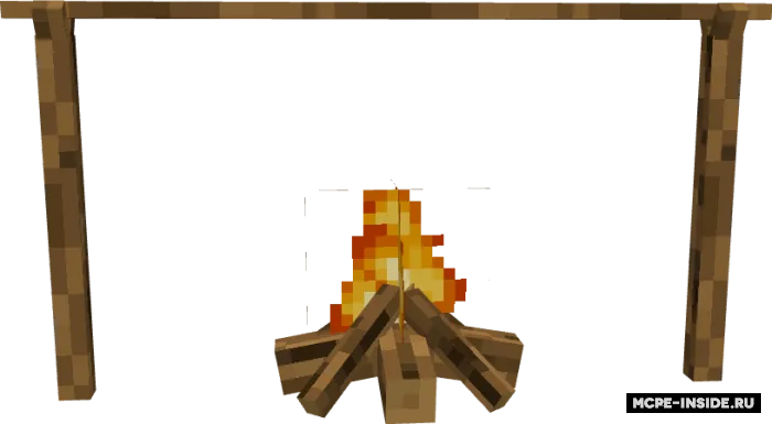 Moblar qovurish — Minecraft mod, rasm 1