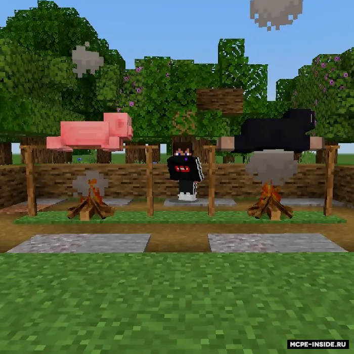 Moblar qovurish — Minecraft mod, rasm 2