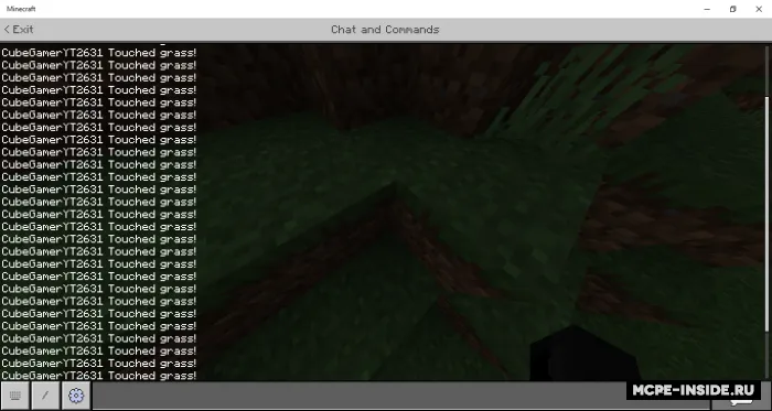 Minecraft, lekin o'tga tegish mumkin emas — Minecraft mod, rasm 3