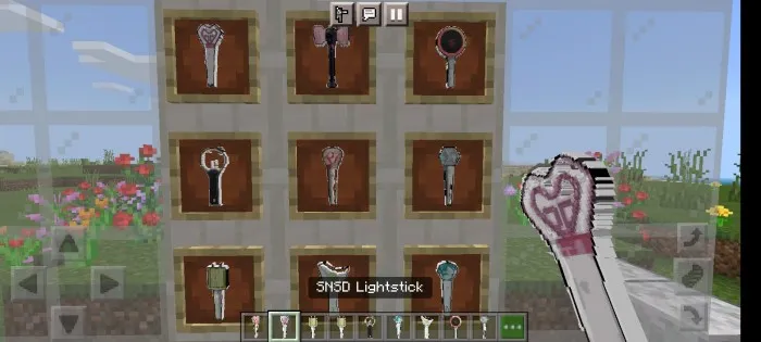Lightstick'lar — Minecraft mod, rasm 2