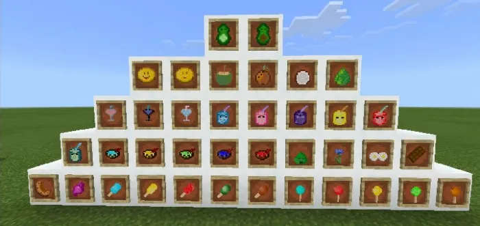 Yoqimli ovqat — Minecraft mod, rasm 1
