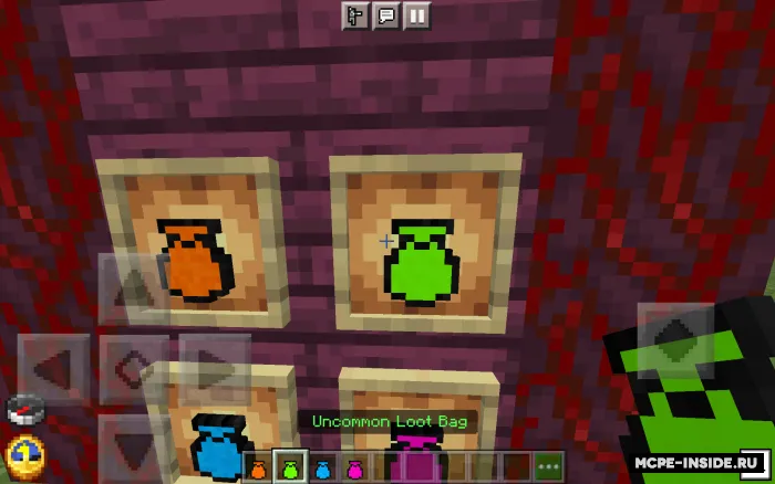 O'lja sumkalari — Minecraft mod, rasm 3