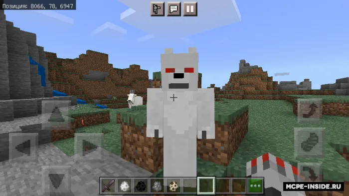 Odamxo'r bo'rilar dunyosi — Minecraft mod, rasm 1