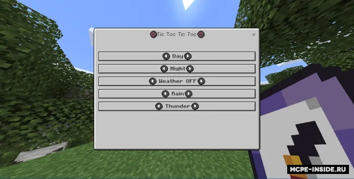 Iqlim soati — Minecraft mod, rasm 2