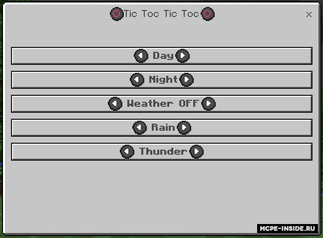 Iqlim soati — Minecraft mod, rasm 4