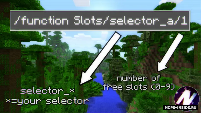 Slotlardagi to'siqlar — Minecraft mod, rasm 1