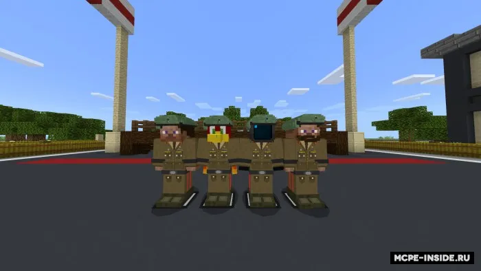 Buyuk Britaniya armiyasi uniformasi — Minecraft mod, rasm 2