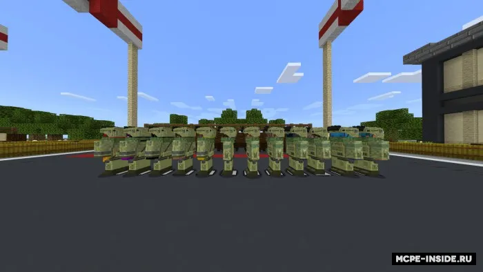 Buyuk Britaniya armiyasi uniformasi — Minecraft mod, rasm 3