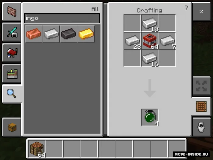 Granatalar — Minecraft mod, rasm 4