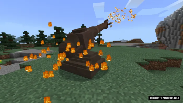 Artilleriya — Minecraft mod, rasm 2