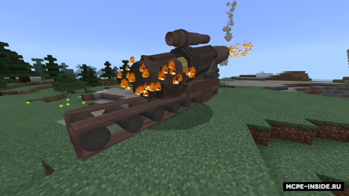 Artilleriya — Minecraft mod, rasm 4
