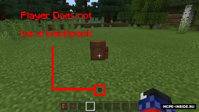 Haqiqiy ryukzak — Minecraft mod, rasm 2