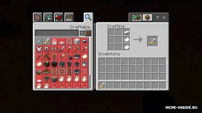 Yasaladigan birkalar — Minecraft mod, rasm 4