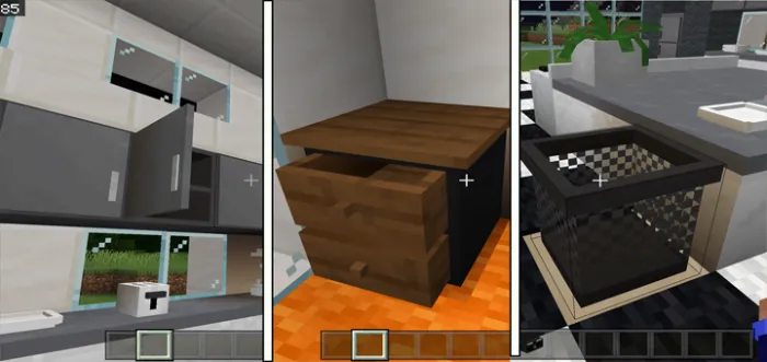 BONI162 furnituralari — Minecraft mod, rasm 2