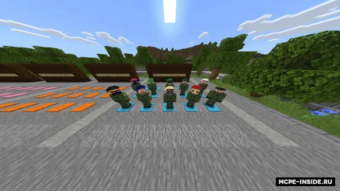 Harbiy beret — Minecraft mod, rasm 2