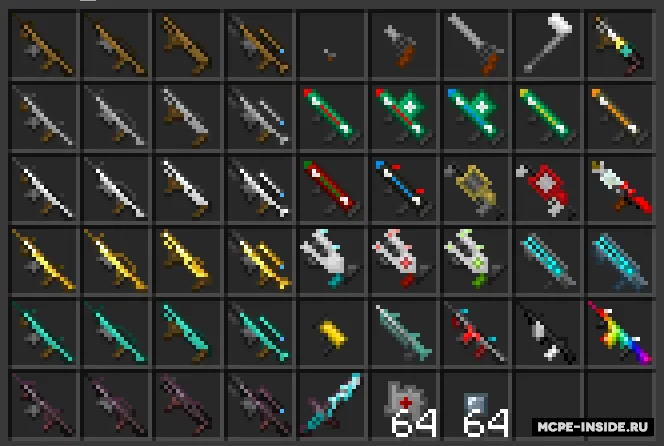Blasterlar — Minecraft mod, rasm 1