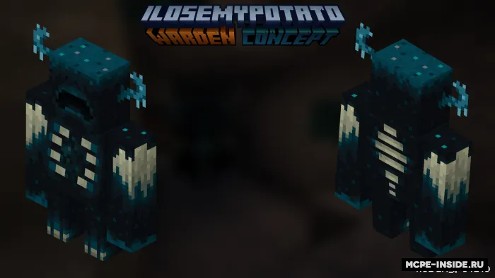 Warden konsepsiyasi — Minecraft mod, rasm 3