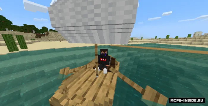 Qo'lbola qayiqlar — Minecraft mod, rasm 2