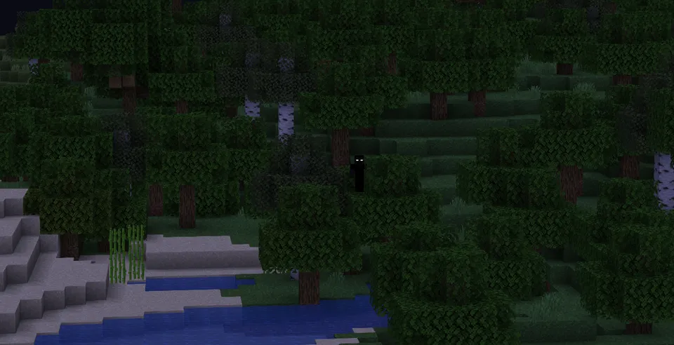 He comes at dark — Minecraft mod, rasm 2