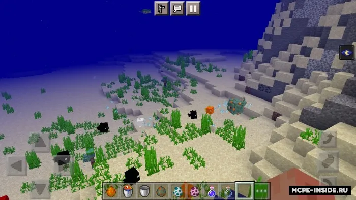 Oltin baliq — Minecraft mod, rasm 1