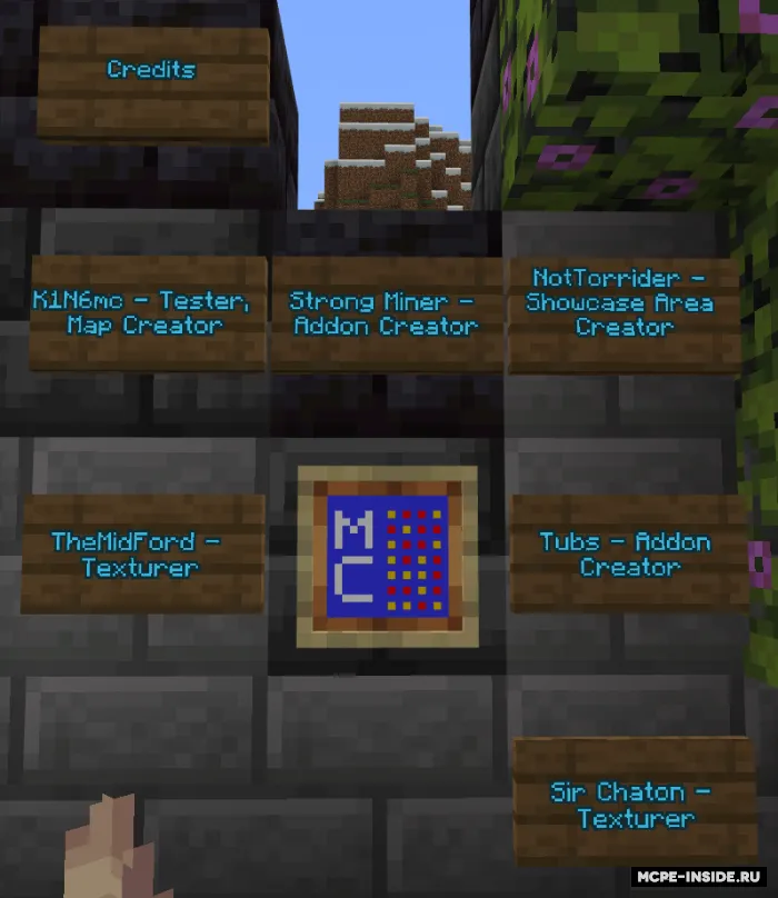 Stol o'yinlari — Minecraft mod, rasm 1
