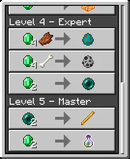 Yaxshilangan aholi savdosi — Minecraft mod, rasm 3