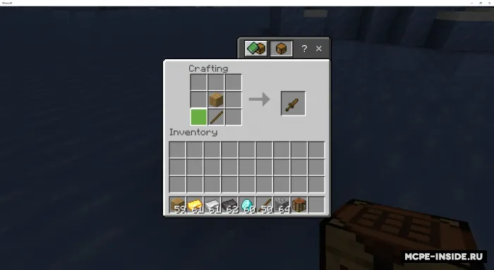 Oddiy xanjarlar — Minecraft mod, rasm 3