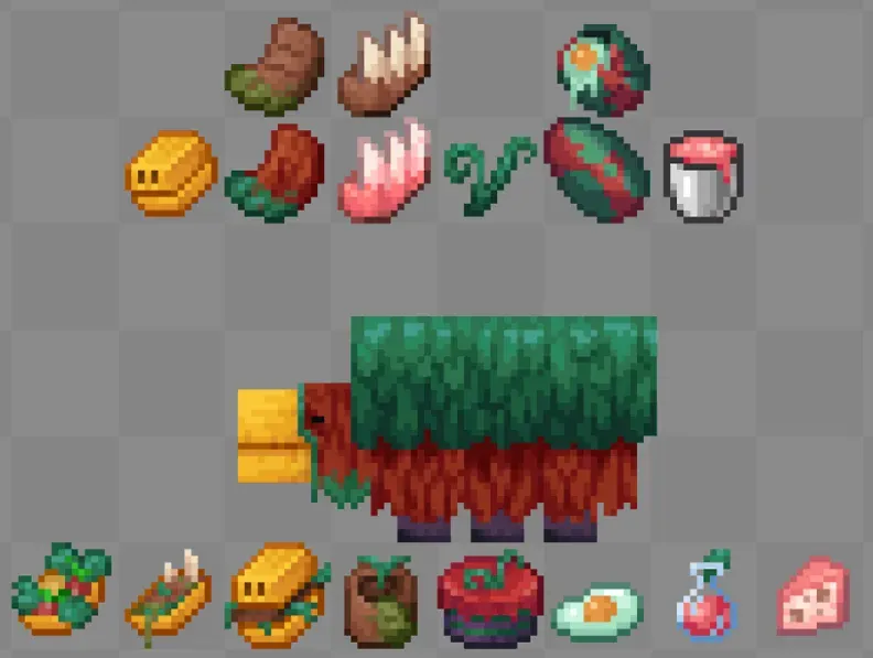 Sniffer's delicacies — Minecraft mod, rasm 2
