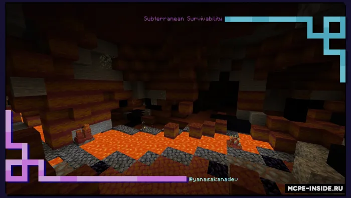 Yer ostida omon qolish — Minecraft mod, rasm 2